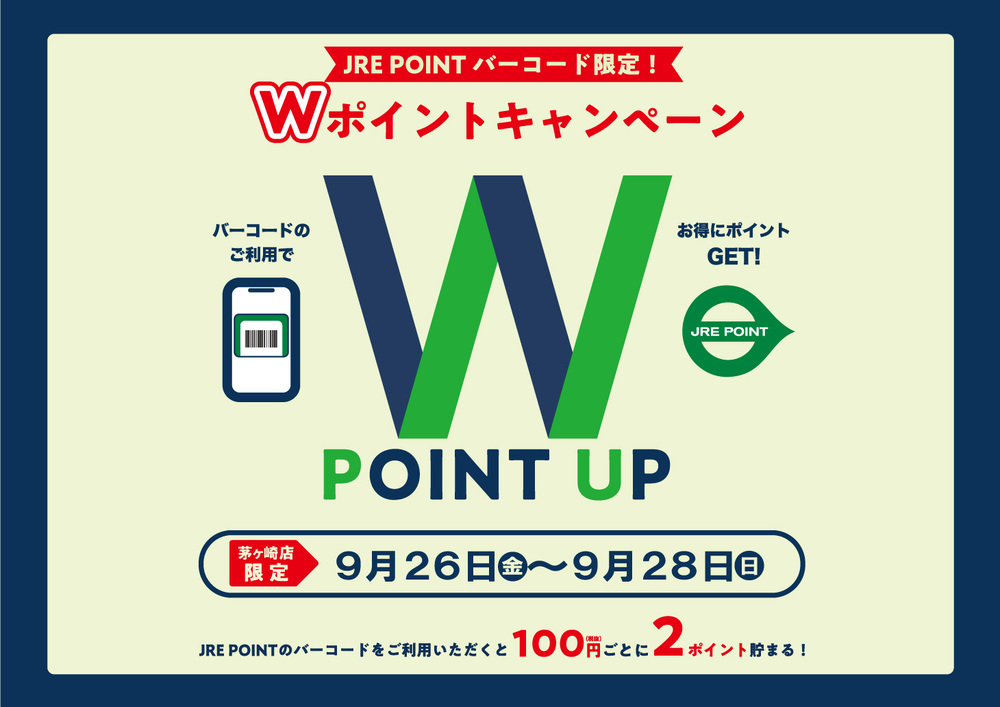 Wポイントキャンペーン